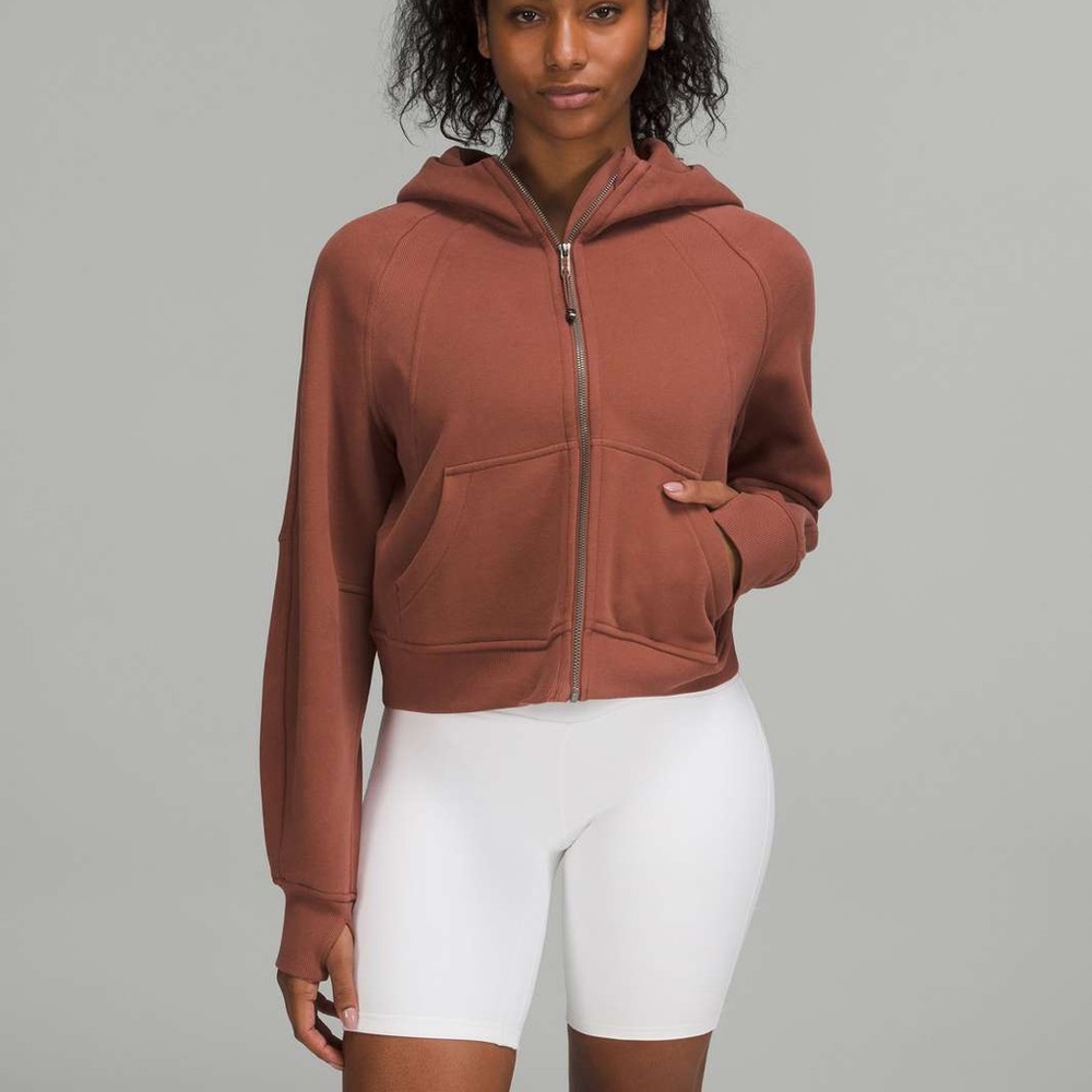 NWT Lululemon Scuba Oversized Full Zip XS/S Ancient Copper